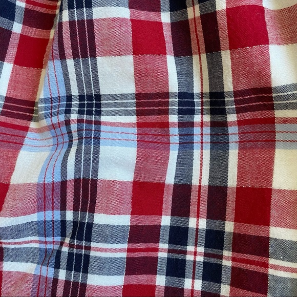 Childrens Place 4th of July Dress Red White Blue American USA Plaid Sequins - Picture 5 of 9